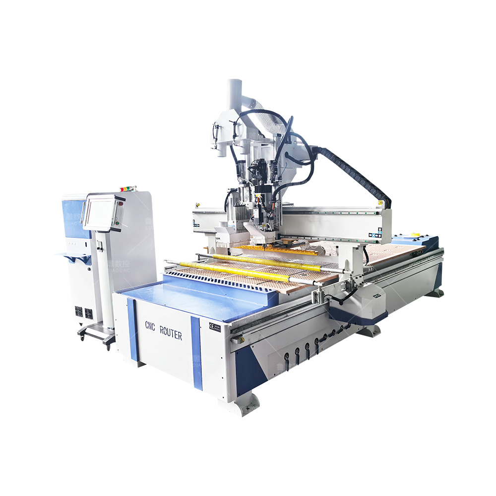 1328直排換刀加排鉆加自動(dòng)上下料開(kāi)料機(jī)